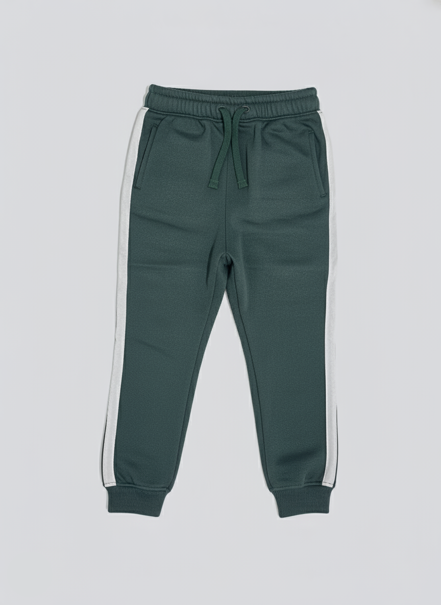 Tracksuit for Boys in Dark Green Color (Fudo Brand)
