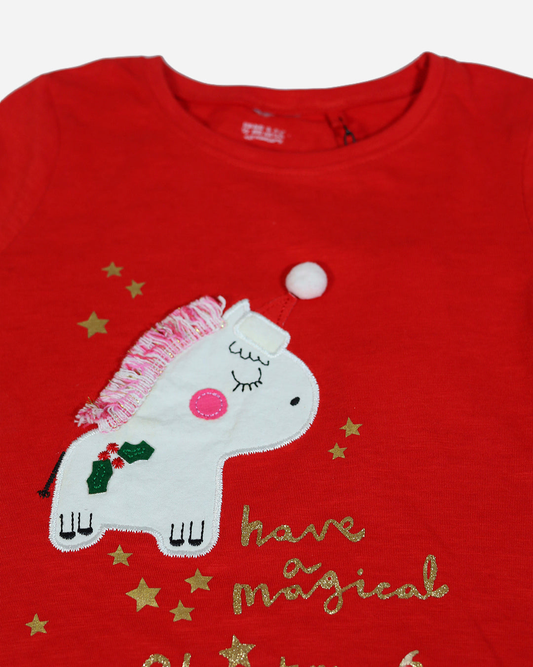 Kids Girls Full Sleeves T-shirt (H&M Brand)