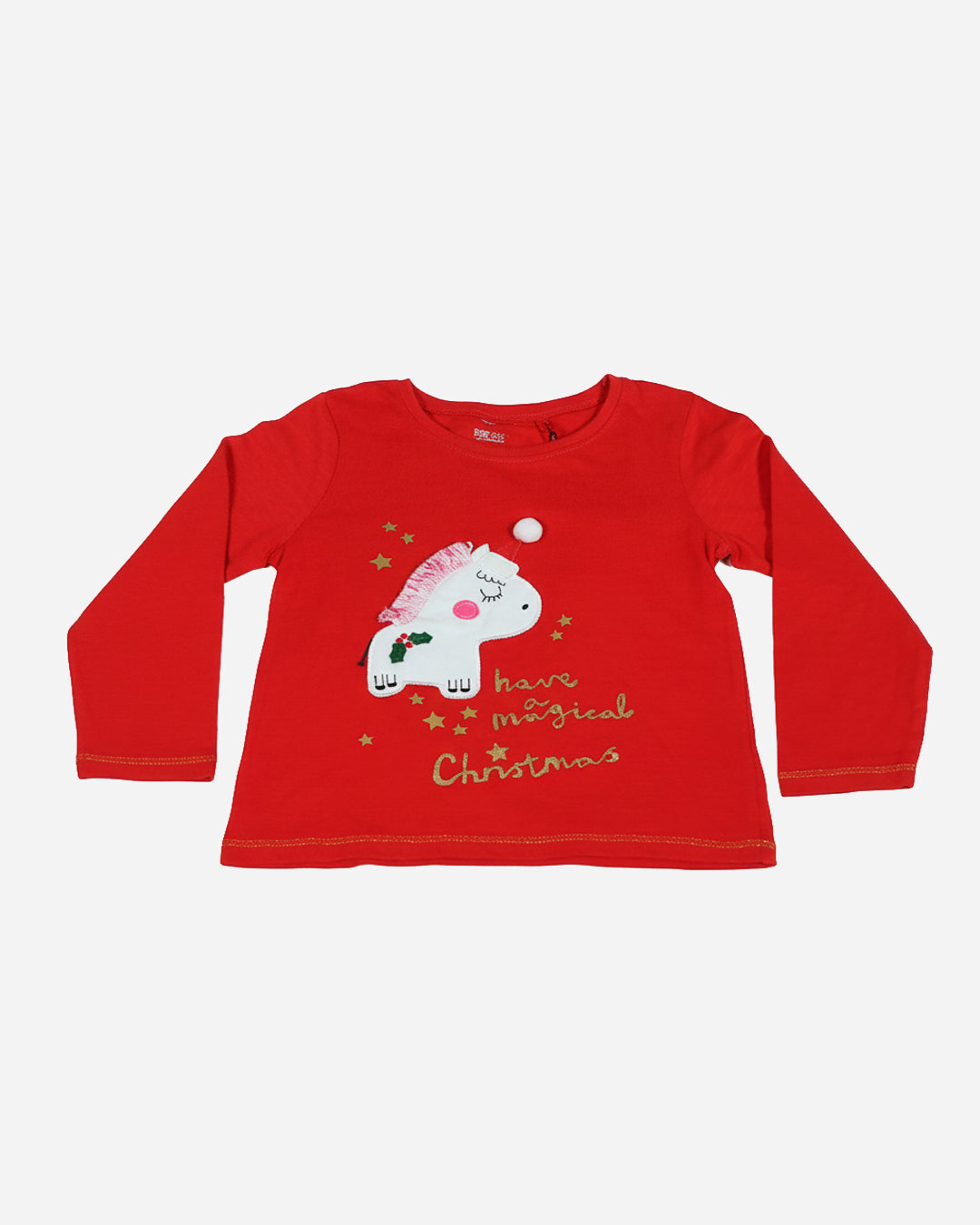 Kids Girls Full Sleeves T-shirt (H&M Brand)