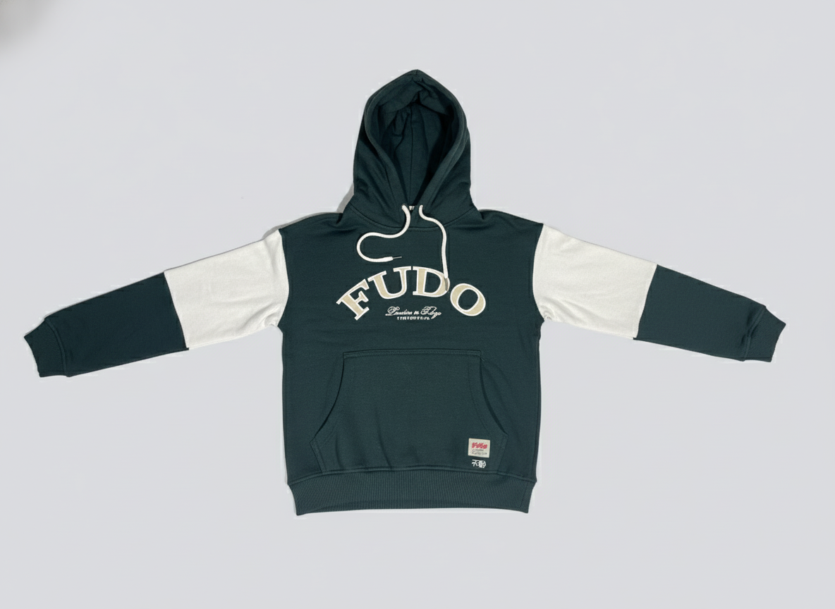 Tracksuit for Boys in Dark Green Color (Fudo Brand)