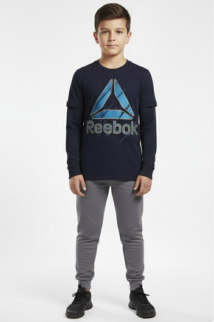 Reebok Boys Full Sleeves T-shirt