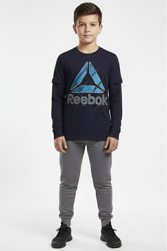Reebok Boys Full Sleeves T-shirt