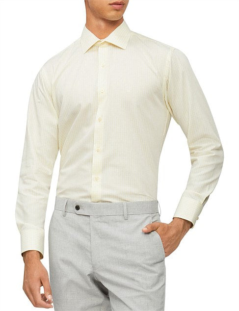 Men's Formal Shirt - Yellow (Calvin Klein Brand) MS-09