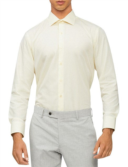 Men's Formal Shirt - Yellow (Calvin Klein Brand) MS-09