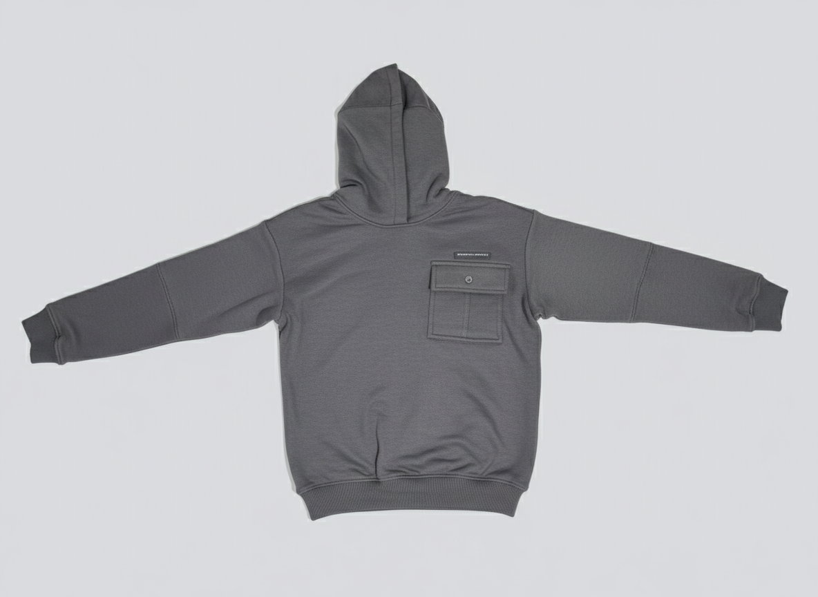 Tracksuit for Boys in Dark Gray Color (Fudo Brand)