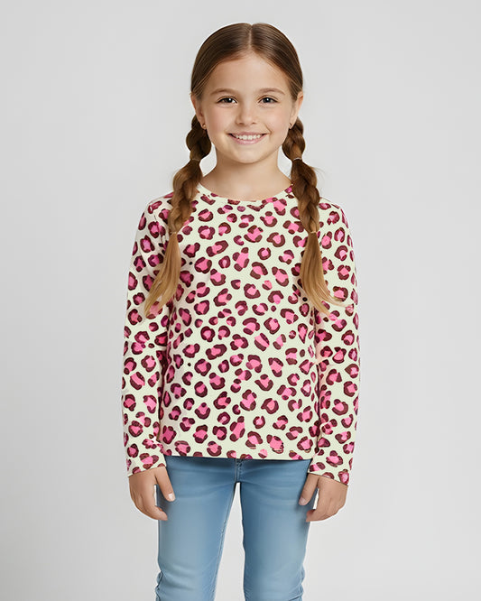 Kids Girl Full Sleeve T-shirt  (Sinsay Brand)