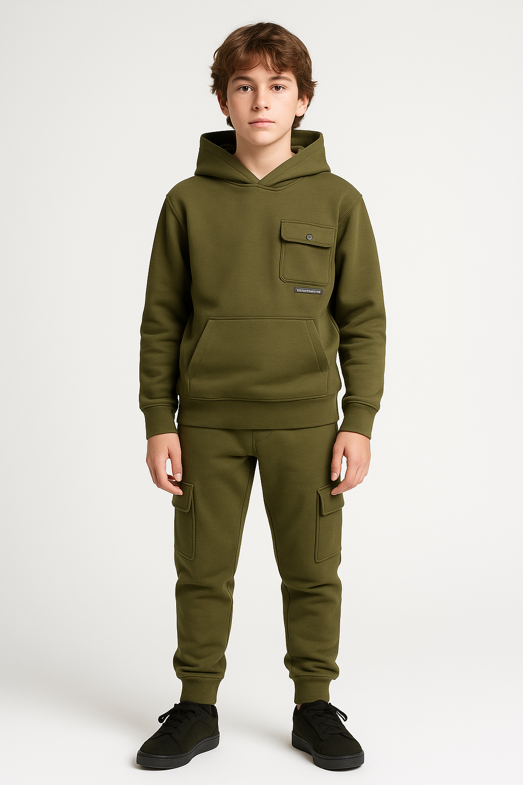 Tracksuit for Boys in Green Color (Fudo Brand)