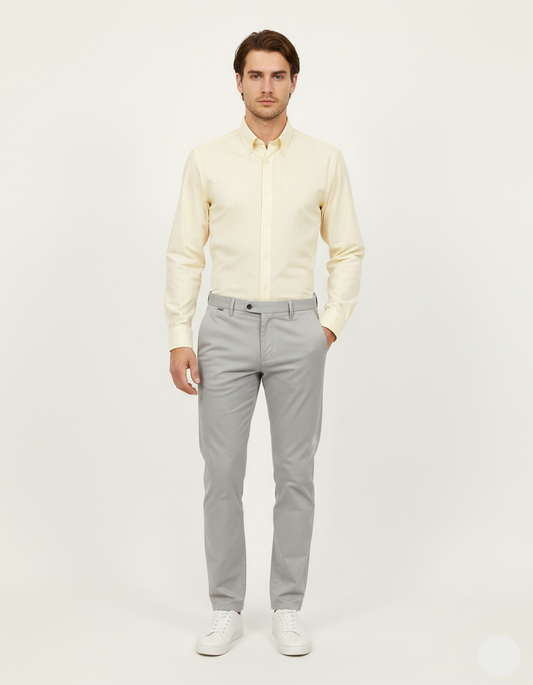 Men's Formal Shirt - Yellow (Calvin Klein Brand) MS-09