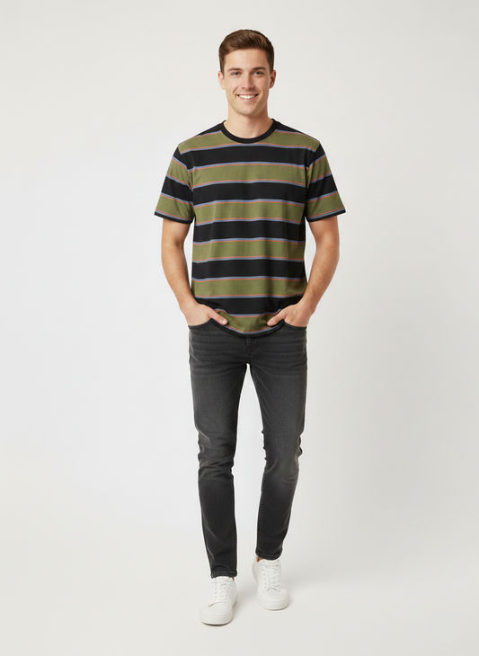 Mens T-shirt - Green (Blend Brand) - MT01