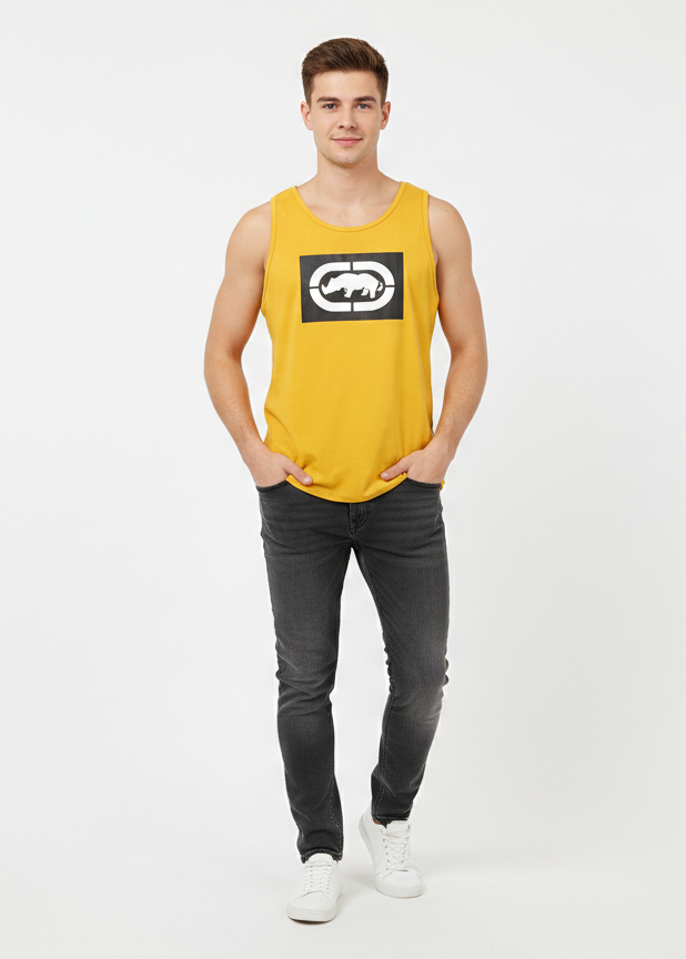 Mens Sando - Mustard Yellow (Ecko Brand) - MSN01