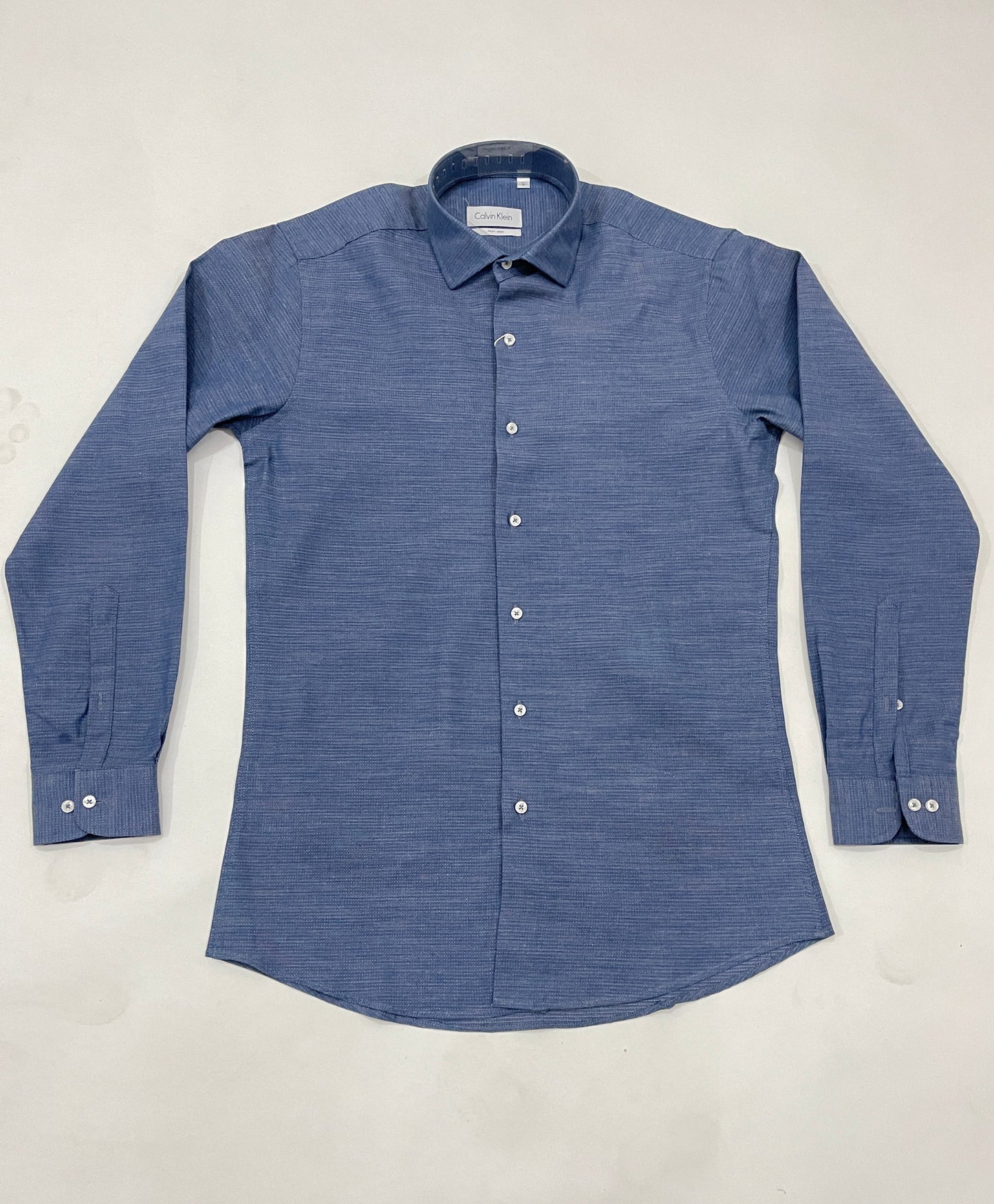 Mens Formal Shirt - Light Blue (Calvin Klein Brand)