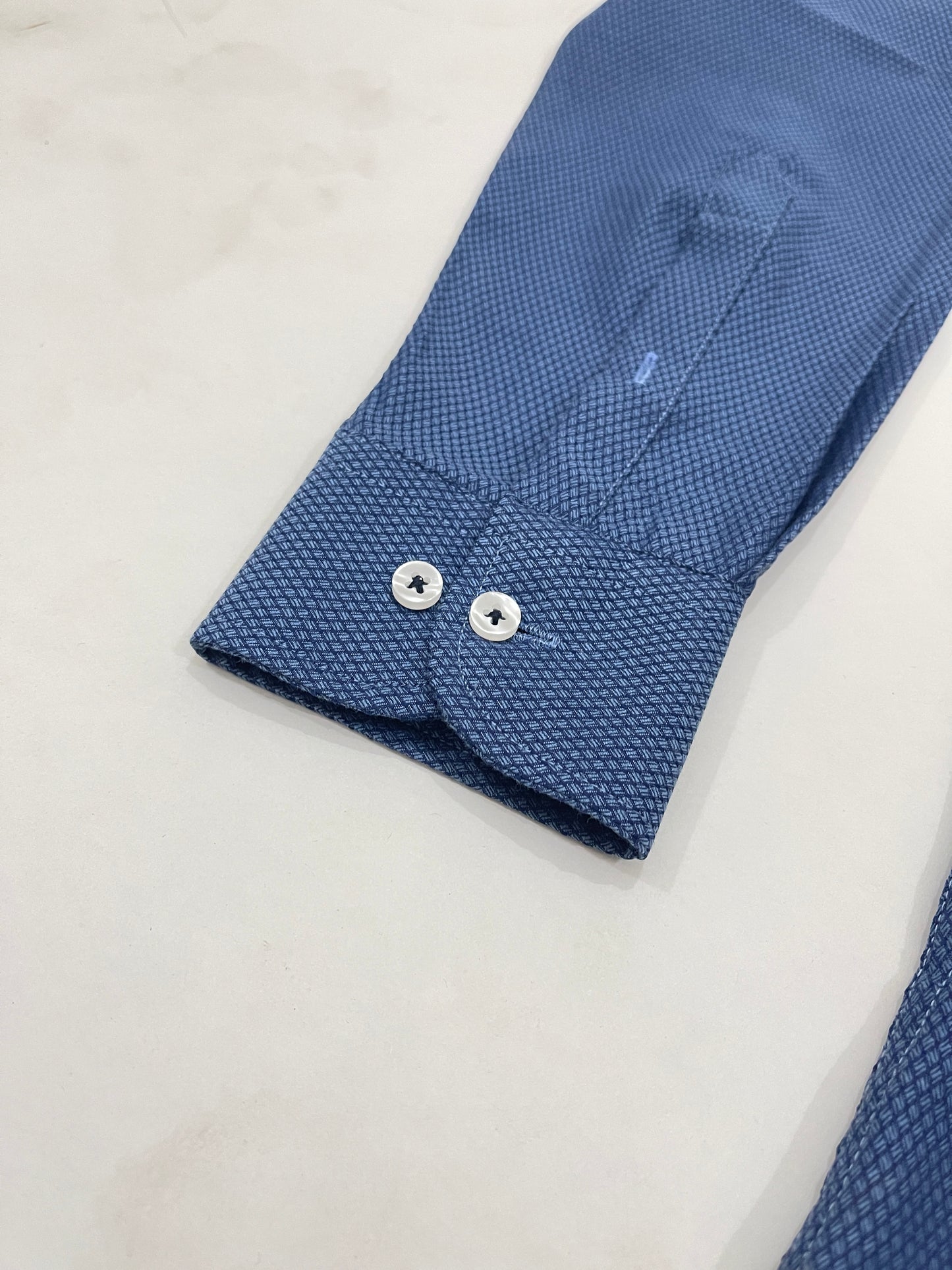 Mens Formal Shirt - Blue (Calvin Klein Brand)