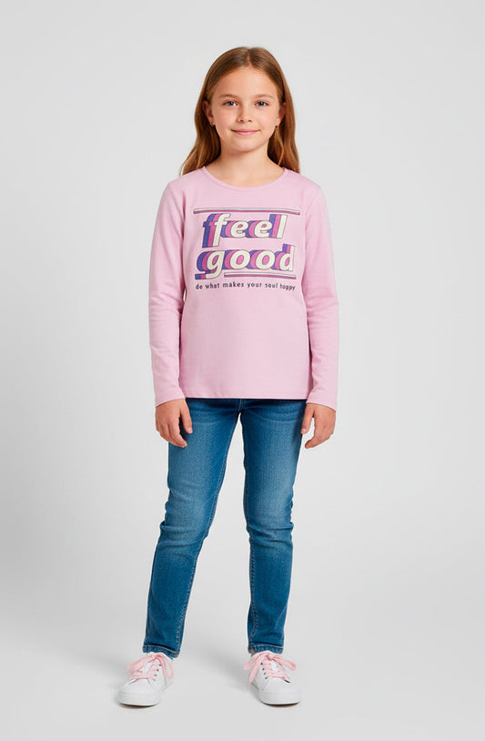 Girls Full Sleeves T-shirt (Tom Tailor Brand)