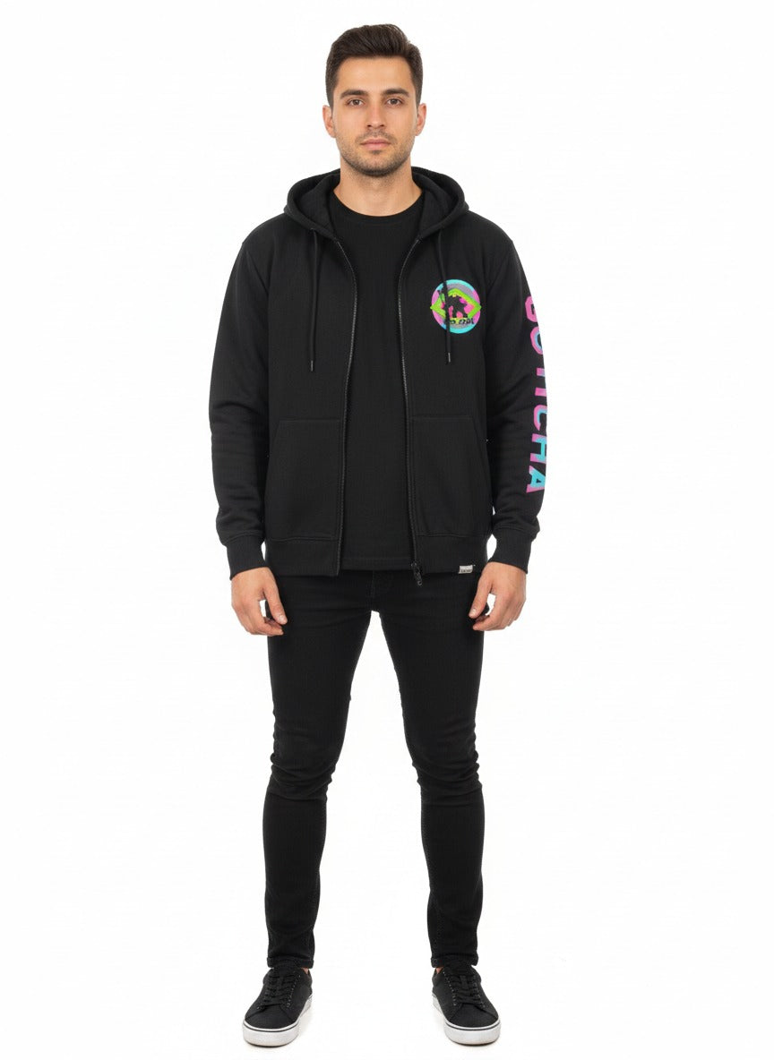 Mens Hooded Jacket (Gotcha Brand)