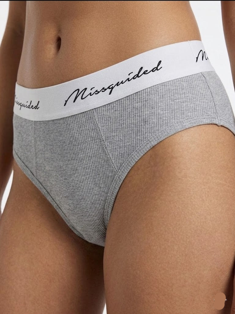 The Essential Ribbed High-Cut Brief (W-38)